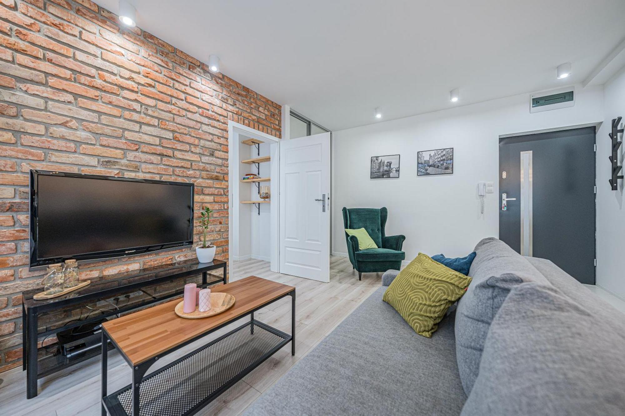 Glow Apartments - Apartament Chlebnicka Гданск Екстериор снимка