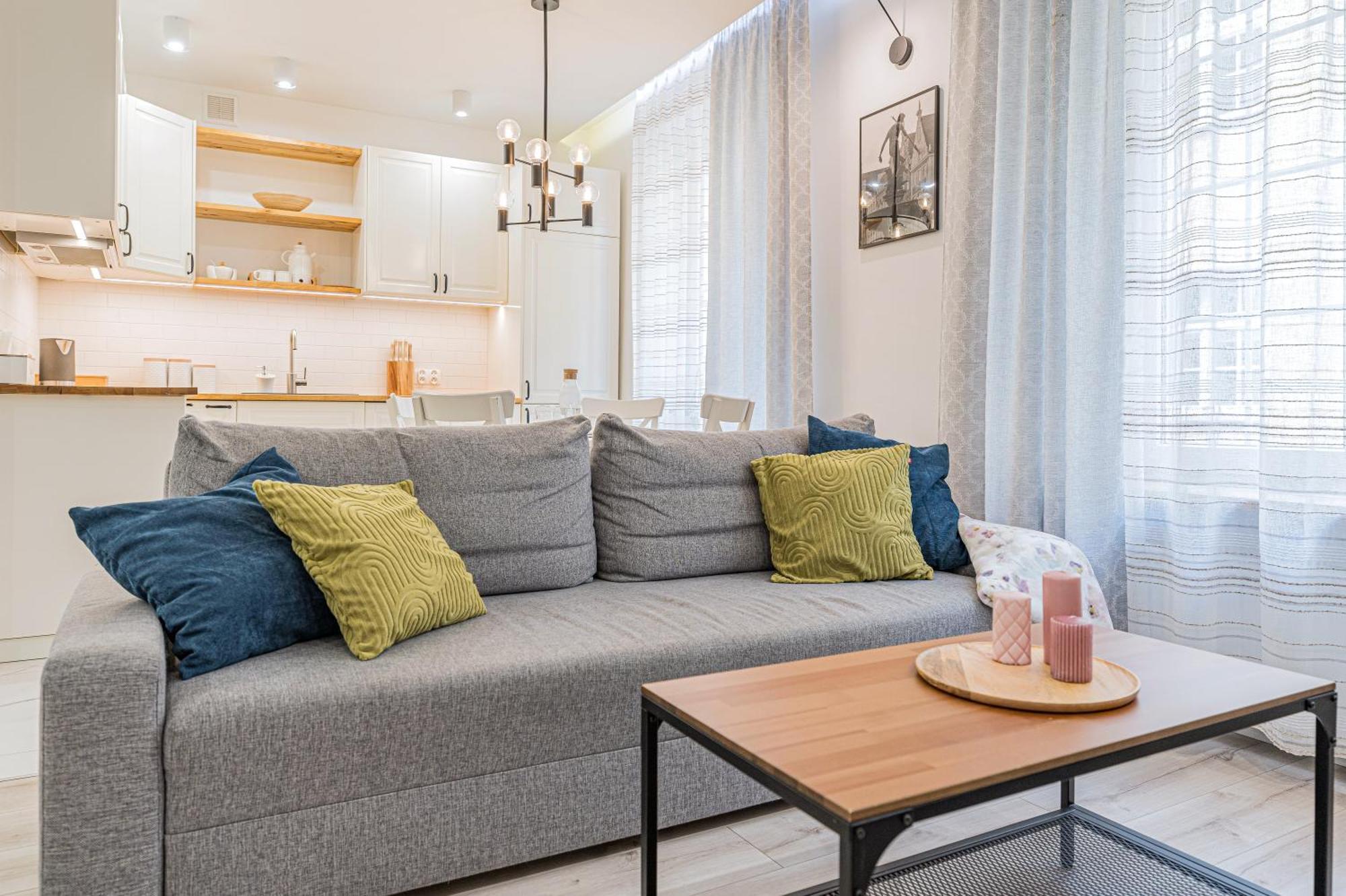 Glow Apartments - Apartament Chlebnicka Гданск Екстериор снимка