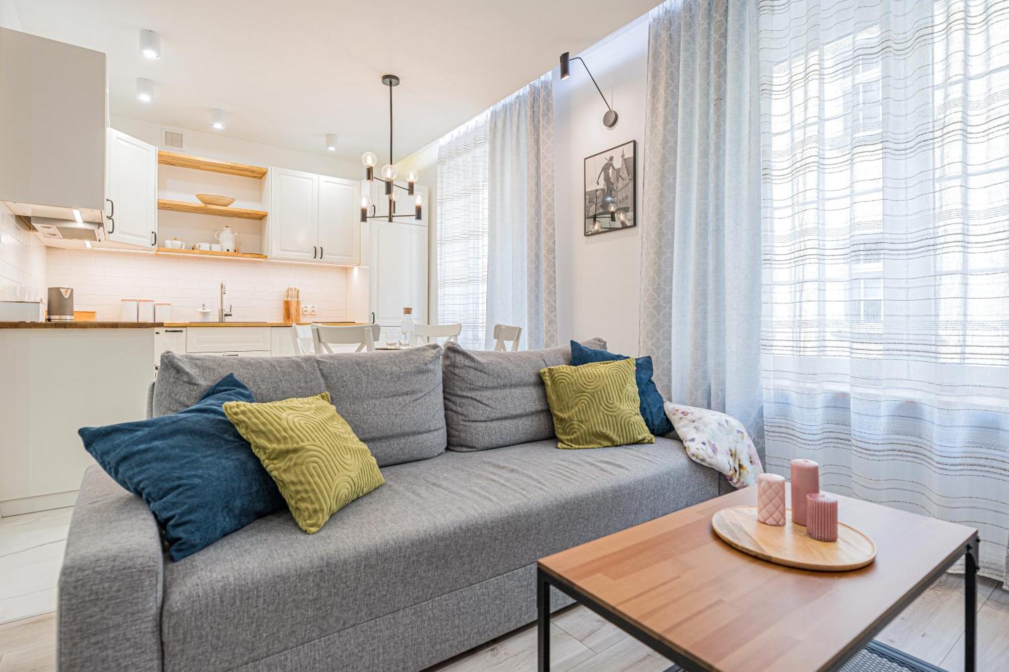 Glow Apartments - Apartament Chlebnicka Гданск Екстериор снимка