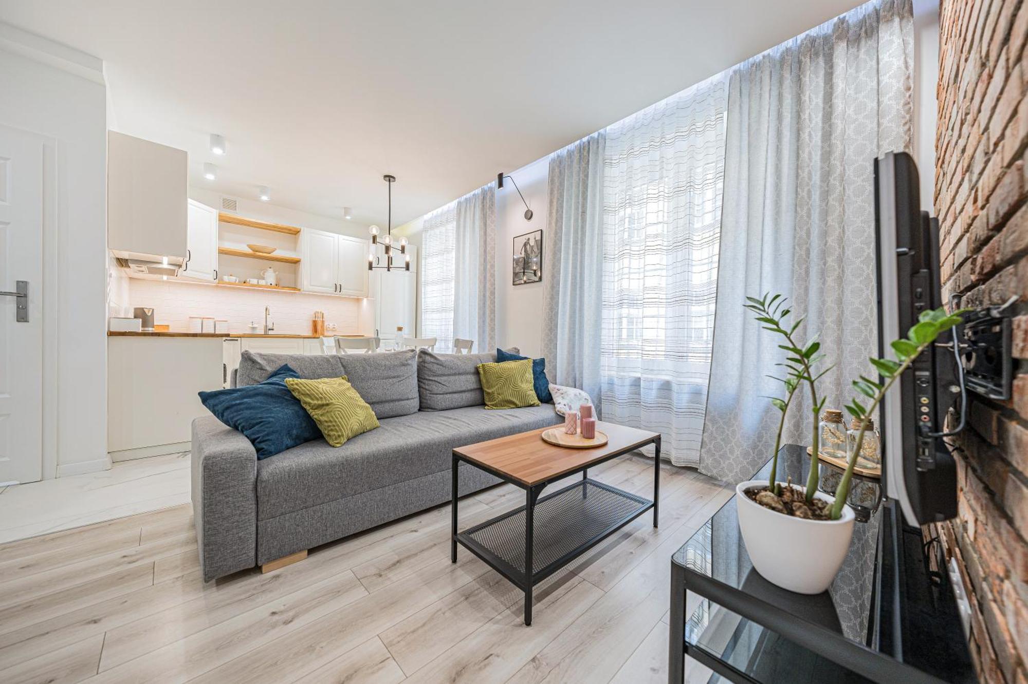 Glow Apartments - Apartament Chlebnicka Гданск Екстериор снимка